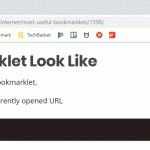 5 Useful Bookmarklets to Make Your Life Easier